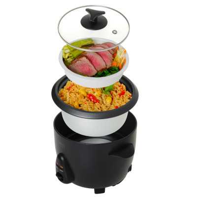 Camry Rice Cooker | CR 6419 | 400 W | 1 L | Number of programs 2 | Black