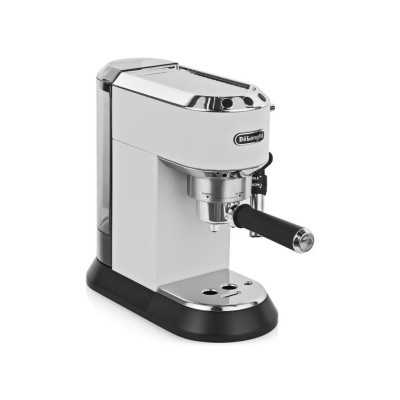 Delonghi | Dedica Pump Espresso | EC685W | Pump pressure 15 bar | Built-in milk frother | Semi-automatic | 1300 W | White