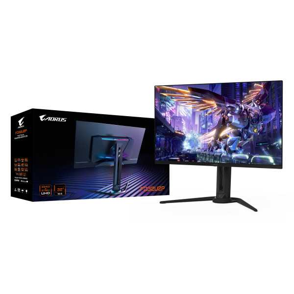 Gigabyte | AORUS FO32U2P EK1 | 31,5 colio | UHD | 16:9 | 240 Hz | 0,03 ms | 3840 x 2160 pikselių | 250 cd/m | HDMI prievadų kiek