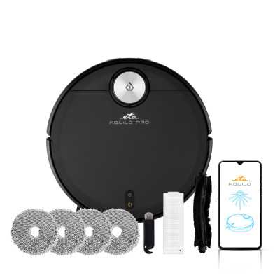 ETA | Robotic Vacuum Cleaner | ETA724390000 Aquilo PRO | Wet&Dry | Operating time (max) 180 min | Li-ion | 5200 mAh | Dust capac