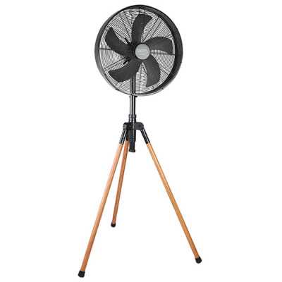 Camry | Fan | CR 7329 | Tripod Loft fan | Black | Diameter 40 cm | Number of speeds 3 | Oscillation | 100 W | No