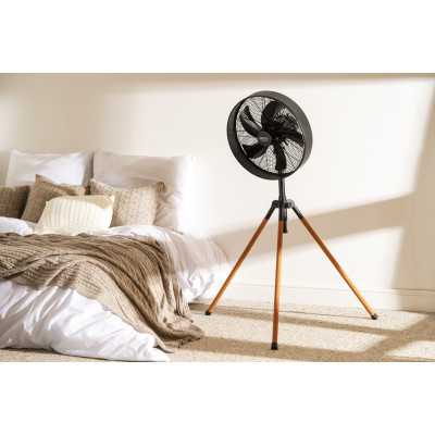 Camry | Fan | CR 7329 | Tripod Loft fan | Black | Diameter 40 cm | Number of speeds 3 | Oscillation | 100 W | No