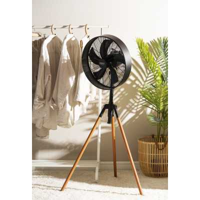 Camry | Fan | CR 7329 | Tripod Loft fan | Black | Diameter 40 cm | Number of speeds 3 | Oscillation | 100 W | No