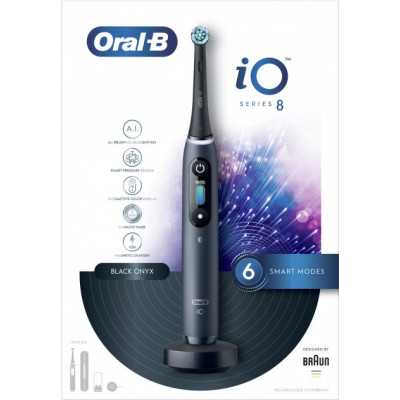 Oral-B | Electric Toothbrush | iO Series 8N | Rechargeable | For adults | Number of brush heads included 1 | Number of teeth bru