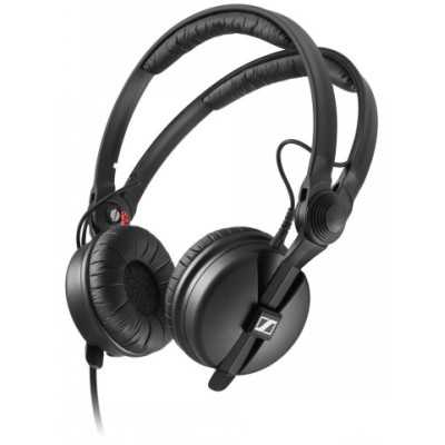 SENNHEISER HD 25, DYNAMIC HEADPHONES, 70 ?, CLOSED, SUPRA-AURAL, ADJUSTABLE HEADBAND, STEEL CORE CABLE, SINGLE-SIDED, 1.5M LONG,