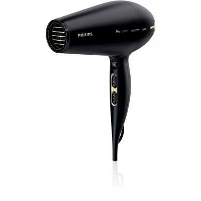 Philips | Hair Dryer | HPS920/00 Prestige Pro | 2300 W | Number of temperature settings 3 | Ionic function | Black/Gold