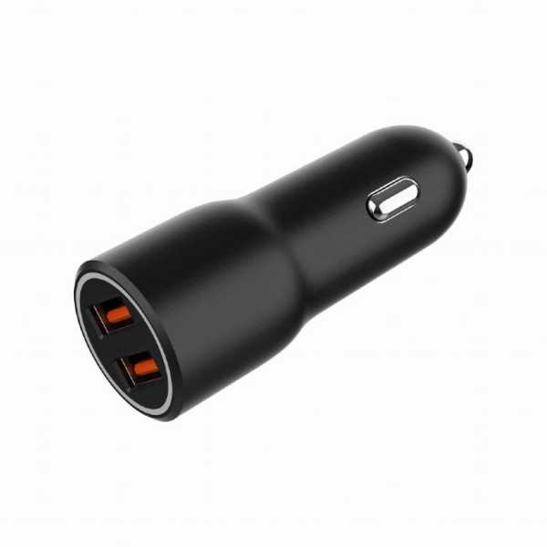 MOBILUSIS ĮKROVIKLIS AUTOMOBILINIS USB 2PORT/TA-UC-A2QC36-CAR-01 GEMBIRD