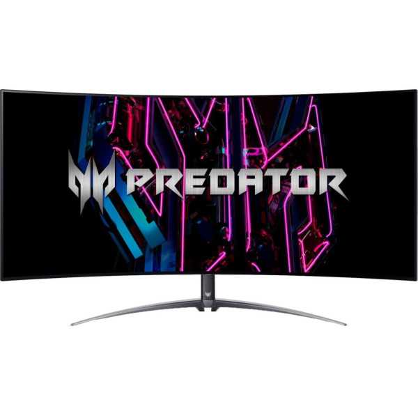 LCD monitorius|ACER|X45BMIIPHUZX|44,5"|Gaming/Curved/21 : 9|Skydas OLED|3440x1440|21:9|240 Hz|Matinis|0,1 ms|Garsiakalbiai|Pasuk