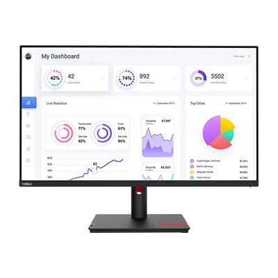 Lenovo | ThinkVision | T32p-30 | 31.5 " | IPS | 16:9 | 60 Hz | 4 ms | 3840 x 2160 pixels | 350 cd/m | HDMI ports quantity 1 | Bl