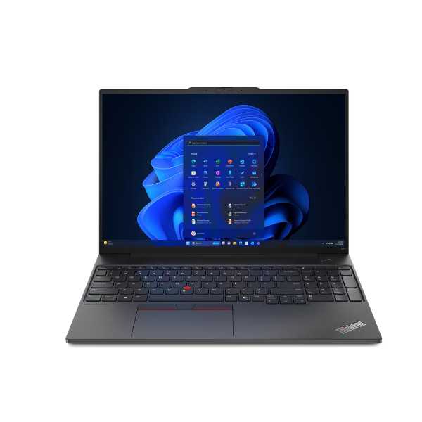 Lenovo | ThinkPad E16 Gen 2 | Black | 16 " | IPS | WUXGA | 1920 x 1200 pixels | Anti-glare | AMD Ryzen 5 | 7535HS | 16 GB | SO-D