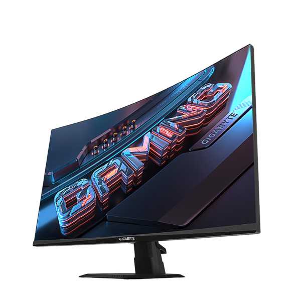 Gigabyte žaidimų monitorius GS27QC EK1 27 "VA FHD 2560 x 1440 16:9 1 ms 250 cd/m Juoda HDMI prievadų kiekis 2 170 Hz