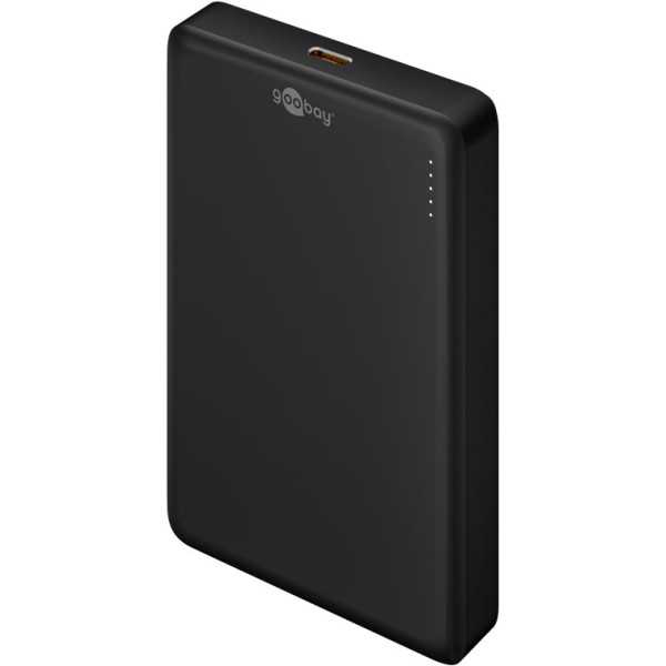 Magnetinis belaidis maitinimo blokas | 70183 | 10000 mAh | USB-C | Juoda