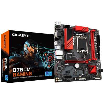 Mainboard|GIGABYTE|Intel B760 Express|LGA1700|Micro-ATX|Memory DDR5|Memory slots 2|1xPCI-Express 3.0 1x|1xPCI-Express 4.0 16x|2x