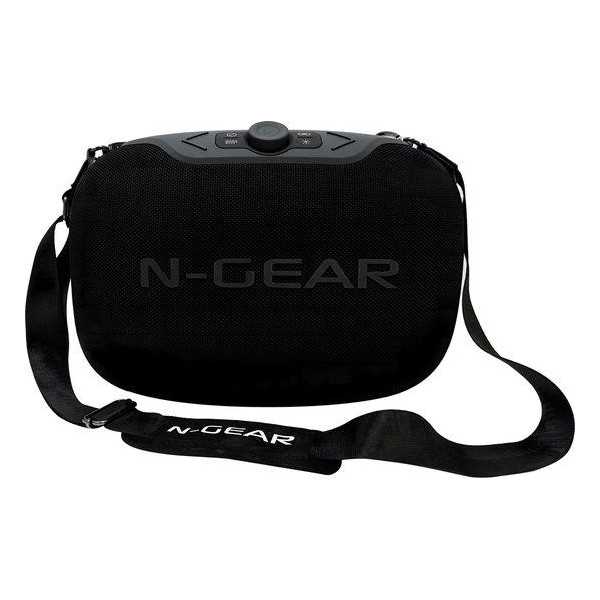 Nešiojamas garsiakalbis|N-GEAR|NRG600|Juodas|Nešiojamas/Belaidis|Bluetooth|NRG600