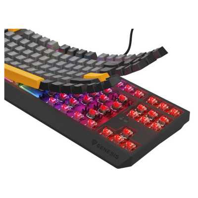 THOR 230 | Mechanical Gaming Keyboard | Wired | US | Anchor Gray Negative | USB Type-A | Outemu Red