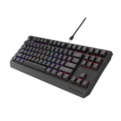 THOR 230 | Mechanical Gaming Keyboard | Wireless | US | Black | 2.4 GHz, Bluetooth, USB | Outemu Red