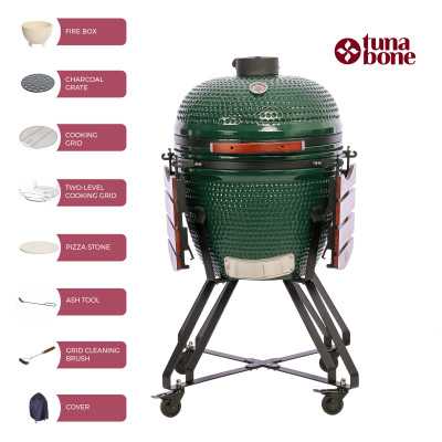 TunaBone | Kamado classic 23" grill | Size L | Green