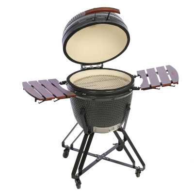 TunaBone | Kamado classic 23" grill | Size L | Dark grey