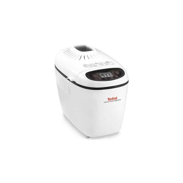 TEFAL | Duonkepė | PF610138 | Galia 1600 W | Programų skaičius 16 | Ekranas LCD | Baltas