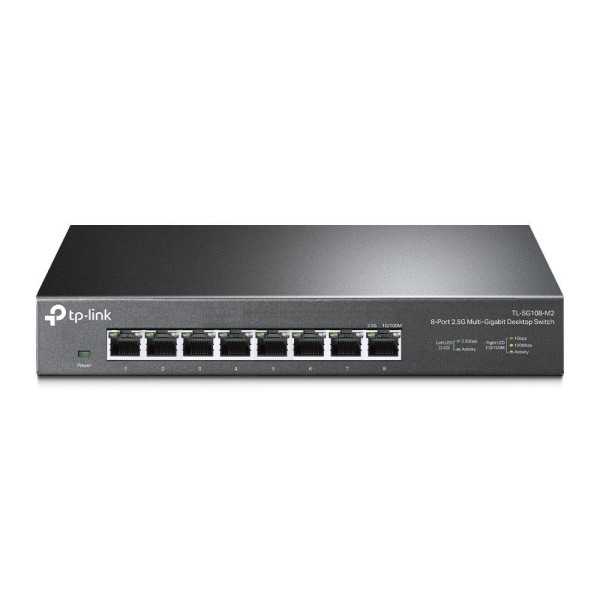 Jungiklis| TP-LINK |TL-SG108-M2|Stalinis kompiuteris / pjedestalas|TL-SG108-M2