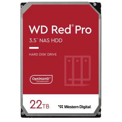 HDD|WESTERN DIGITAL|Red Pro|22TB|SATA|512 MB|7200 rpm|3,5"|WD221KFGX