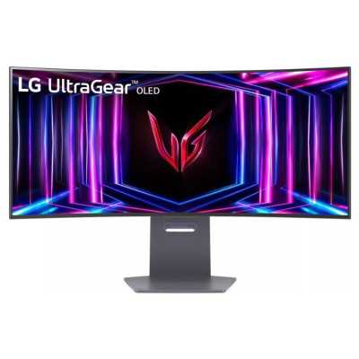 Monitor|LG|34GS95QE-B|34"|Gaming/Curved|Panel OLED|3440x1440|21:9|240Hz|Matte|0.03 ms|Swivel|Height adjustable|Tilt|Colour Black