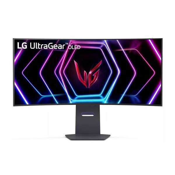 Monitorius| LG |39GS95QE-B|39"|Gaming/Curved/21 : 9|Skylelis OLED|3440x1440|21:9|240Hz|Matinis|0,03ms|Pasukamas|Reguliuojamas au