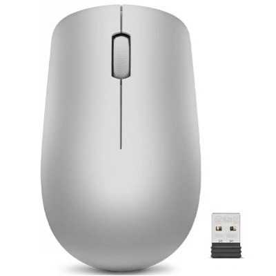 LENOVO 530 WIRELESS MOUSE (PLATINUM GREY) WITH BATTERY