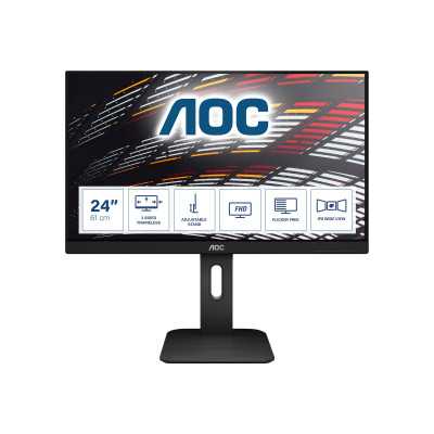 AOC | X24P1 | 24 " | IPS | FHD | 16:10 | 60 Hz | 4 ms | 1920 x 1080 | 300 cd/m | HDMI ports quantity 1 | Black