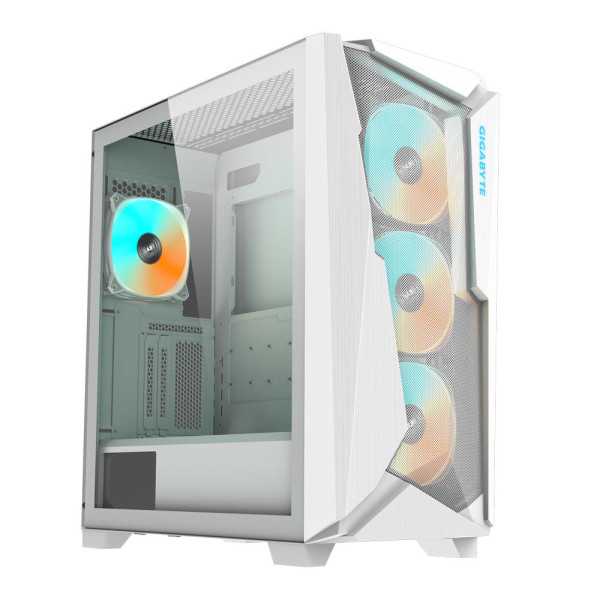 Case|GIGABYTE|C301GW V2|MidiTower|Case product features Transparent panel|Not included|ATX|EATX|MicroATX|MiniITX|Colour White|C3