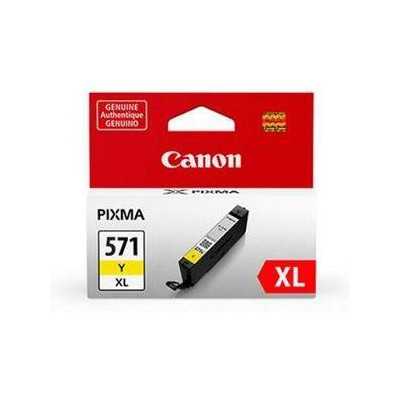 INK CARTRIDGE YELLOW CLI-571XL/0334C001 CANON