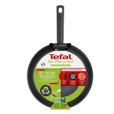 Tefal G2710653 So Recycled Frying Pan, 28 cm, Black