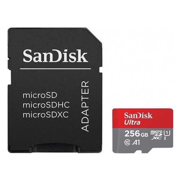 MEMORY MICRO SDXC 256GB UHS-I/W/A SDSQUAC-256G-GN6MA SANDISK