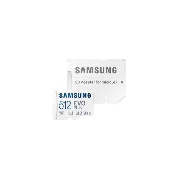 MEMORY MICRO SDXC EVO+ 512GB/V30 W/A MB-MC512SA/EU SAMSUNG