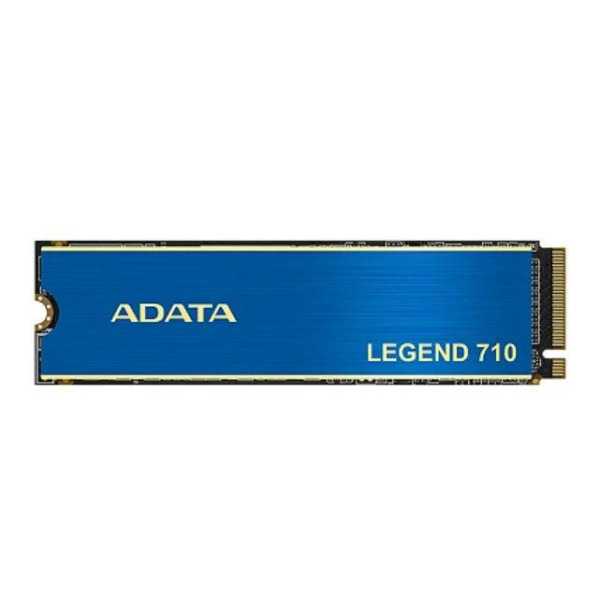 SSD| ADATA |LEGEND 710|512GB|M.2|PCIE|NVMe|3D NAND|Rašymo greitis 1000 MB/sek|Nuskaitymo greitis 2400 MB/sek|TBW 130 TB |MTBF 15