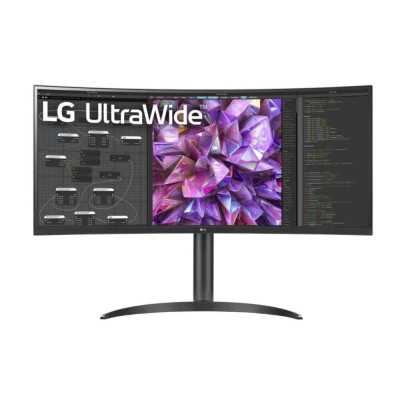 LCD Monitor|LG|34WQ75C-B|34"|Curved/21 : 9|Panel IPS|3440x1440|21:9|5 ms|Speakers|Height adjustable|Tilt|34WQ75C-B