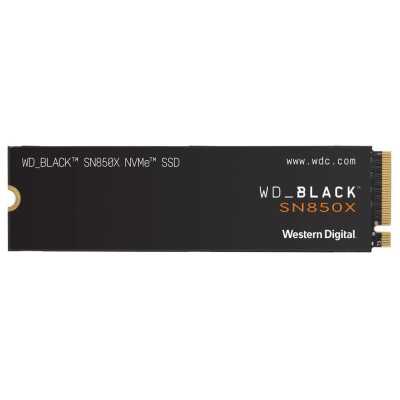 SSD|WESTERN DIGITAL|Black SN850X|2TB|M.2|PCIE|NVMe|Write speed 6600 MBytes/sec|Read speed 7300 MBytes/sec|2.38mm|TBW 1200 TB|WDS