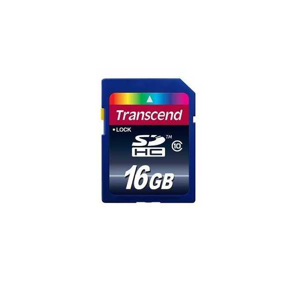 MEMORY SDHC 16GB/CLASS10 TS16GSDHC10 TRANSCEND