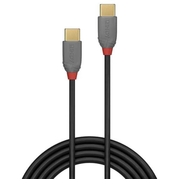 CABLE USB2 TYPE C 1M/ANTHRA 36871 LINDY