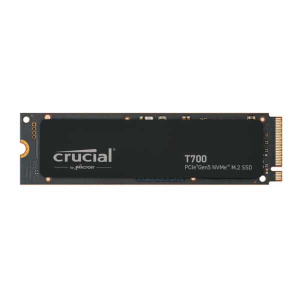 SSD| CRUCIAL |T700|4TB|M.2|PCIe Gen5|NVMe|TLC|Rašymo greitis 11800 MB/sek|Nuskaitymo greitis 12400 MB/sek|TBW 2400 TB |CT4000T70