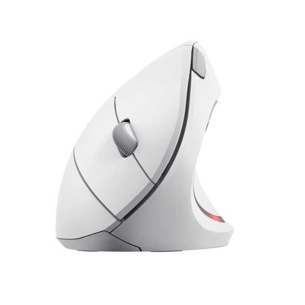 MOUSE USB OPTICAL WRL VERTO / ERGONOMIC WHITE 25132 TRUST