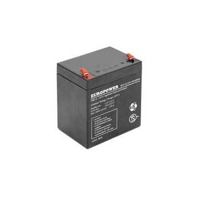 BATTERY 12V 5AH VRLA/EP5-12T2 EUROPOWER EMU