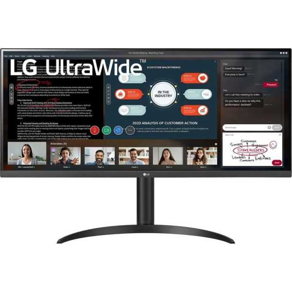 LCD monitorius| LG |34WP550-B|34"|21 : 9|Skydas IPS|2560x1080|21:9|60Hz|Matinis|5 ms|Reguliuojamas aukštis|Pakreipimas|Spalva Ju