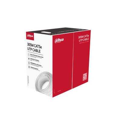 CABLE CAT5E UTP 305M WHITE/PFM920I-5EU-U DAHUA