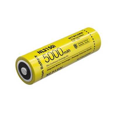 BATTERY RECH. LI-ION 3.6V/NL2150I(5000MAH) NITECORE