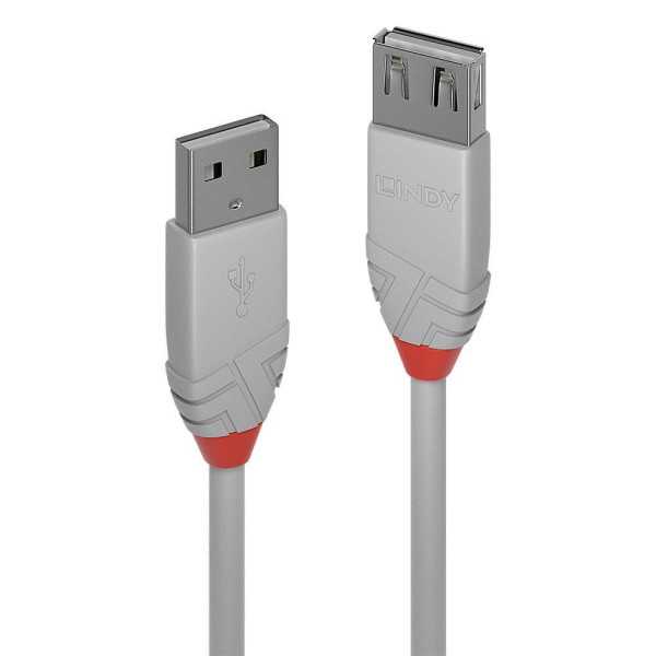 A TIPO USB2 KABELIS 3M/ANTHRA 36714 LINDY