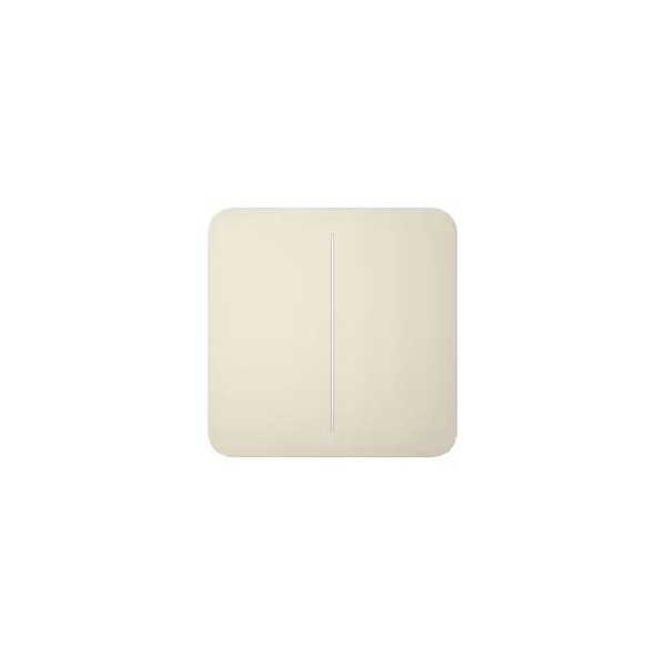 SMART SOLOBUTTON 2GANG/IVORY 46018 AJAX