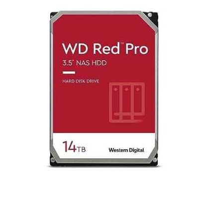 HDD|WESTERN DIGITAL|Red Pro|14TB|SATA|512 MB|7200 rpm|3,5"|WD142KFGX