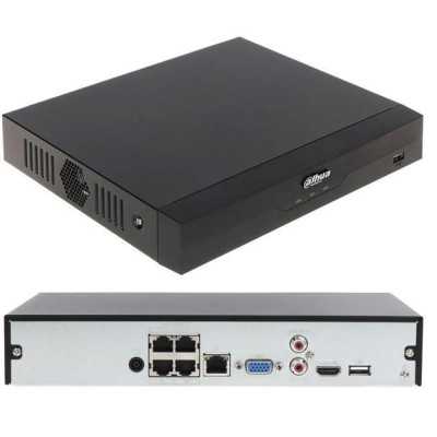 NET VIDEO RECORDER 4CH 4POE/NVR4104HS-P-EI DAHUA