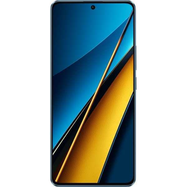 MOBILUS TELEFONAS POCO X6 5G/8/256GB MĖLYNAS MZB0FRREU POCO